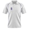 Cricket Whites Shirt Navy Blue Pipine